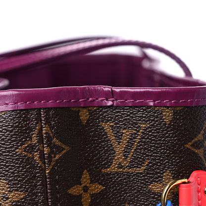 Louis Vuitton Monogram Totem Neverfull MM Magenta 14 of 16