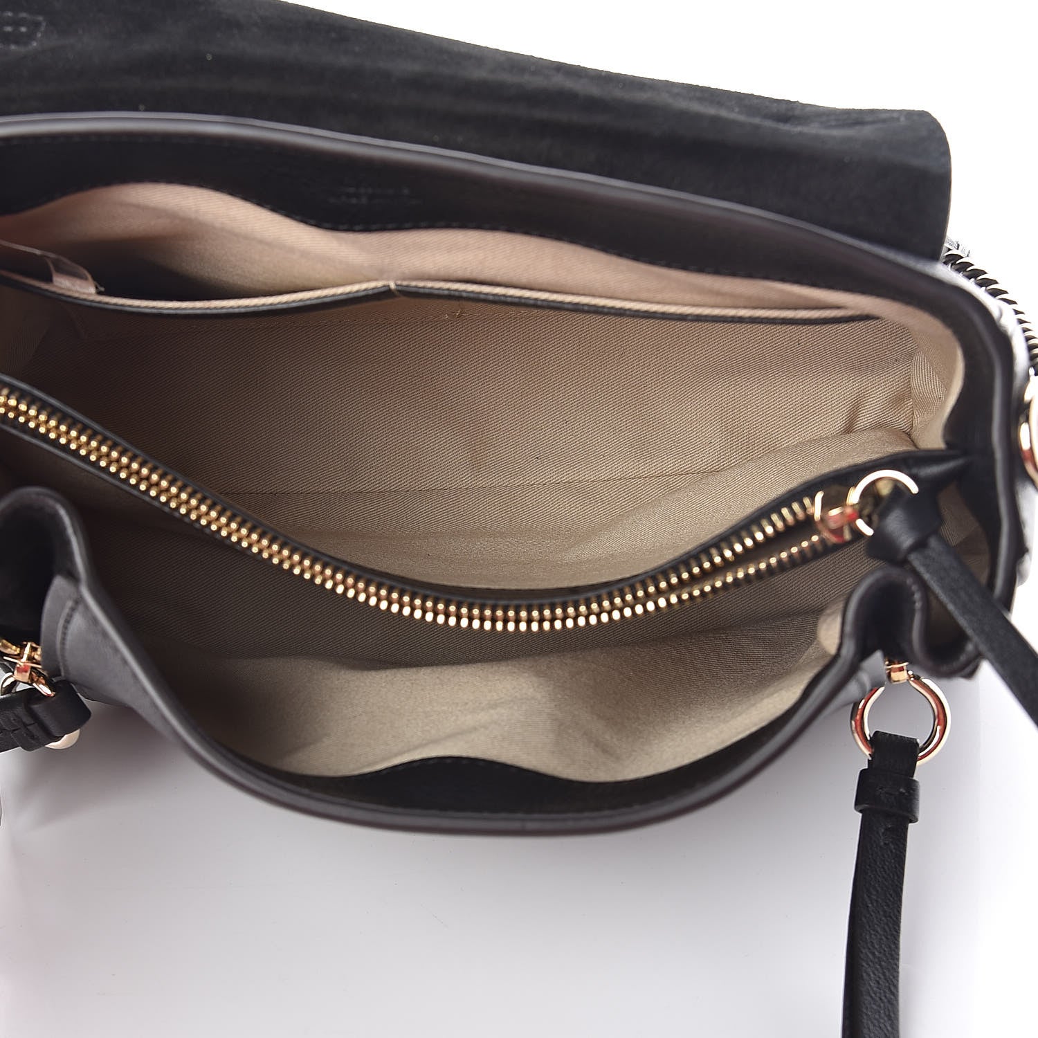 Chloe Calfskin Small Faye Day Shoulder Bag Black 6 of 12