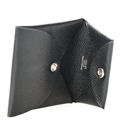 Hermes Epsom Bastia Coin Purse Black 5 of 10