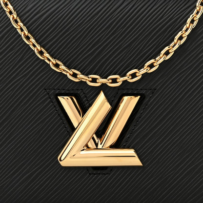Louis Vuitton Epi Twist Belt Chain Wallet Black 7 of 9