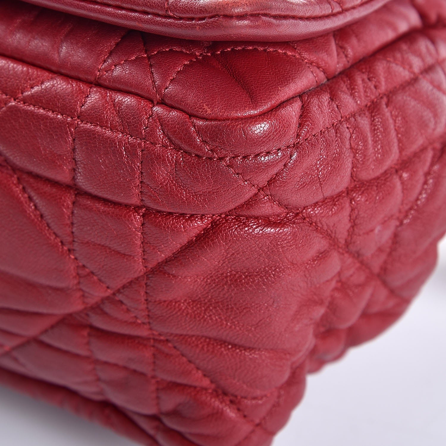 Christian Dior Lambskin Cannage Medium Delidior Flap Red 11 of 11
