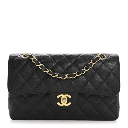Chanel Caviar Quilted Small Double Flap Black 1 of 13