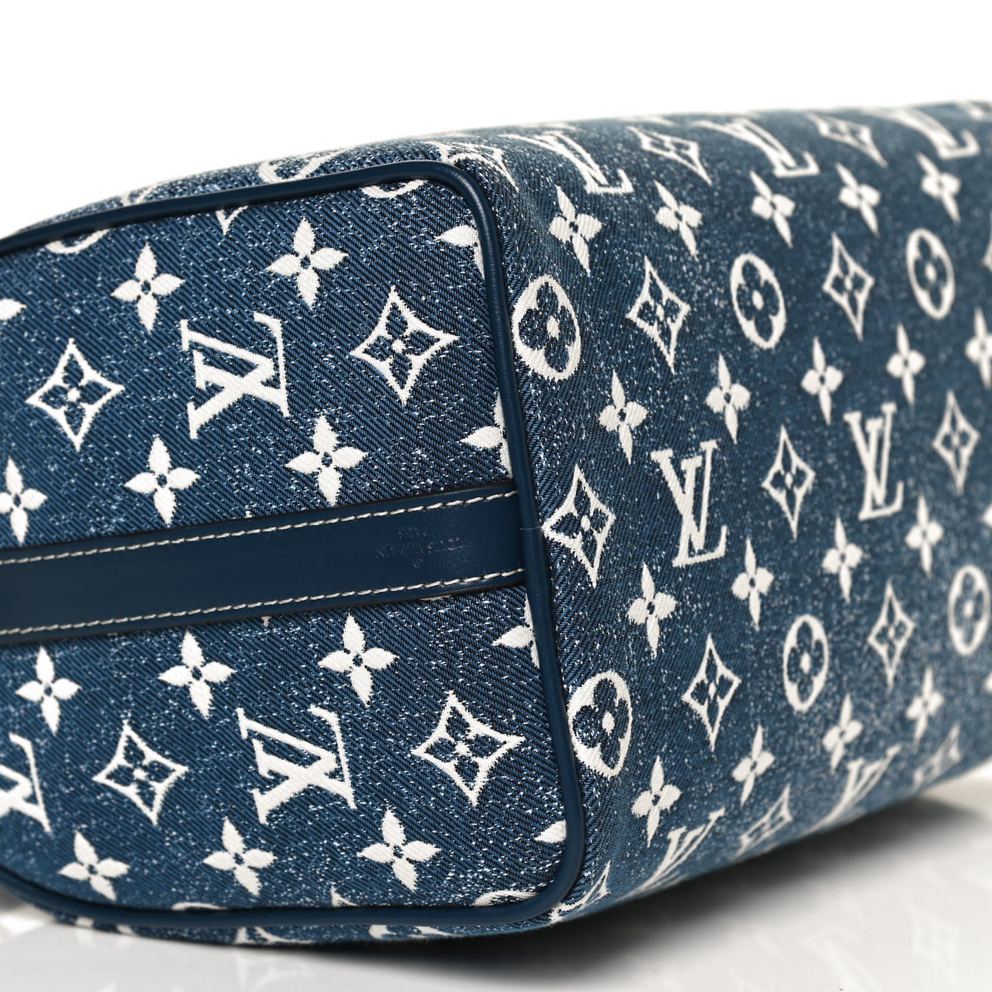 Monogram Jacquard Denim Speedy Bandouliere 25 Bleu