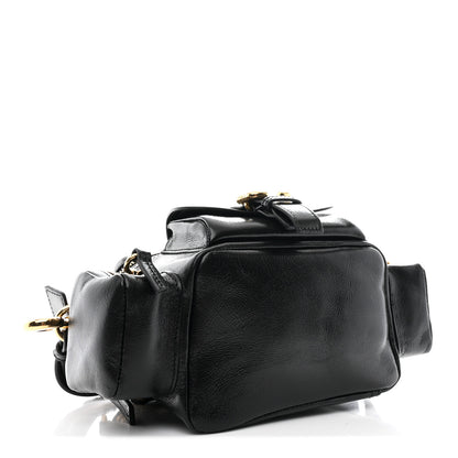 Chloe Shiny Buffalo Small Double Carry Camera Bag Black 4 of 10