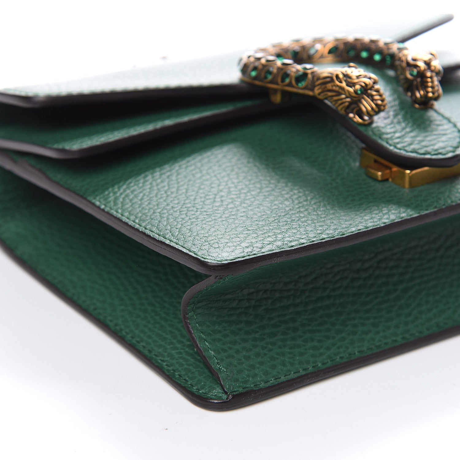 Gucci Calfskin Mini Dionysus Shoulder Bag Emerald 8 of 10