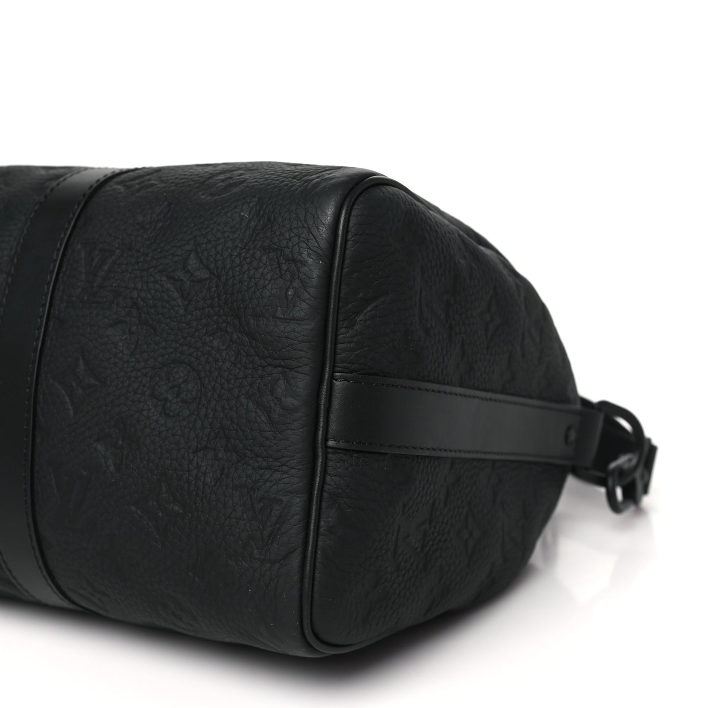 Monogram Taurillon Keepall Bandouliere 35 Black