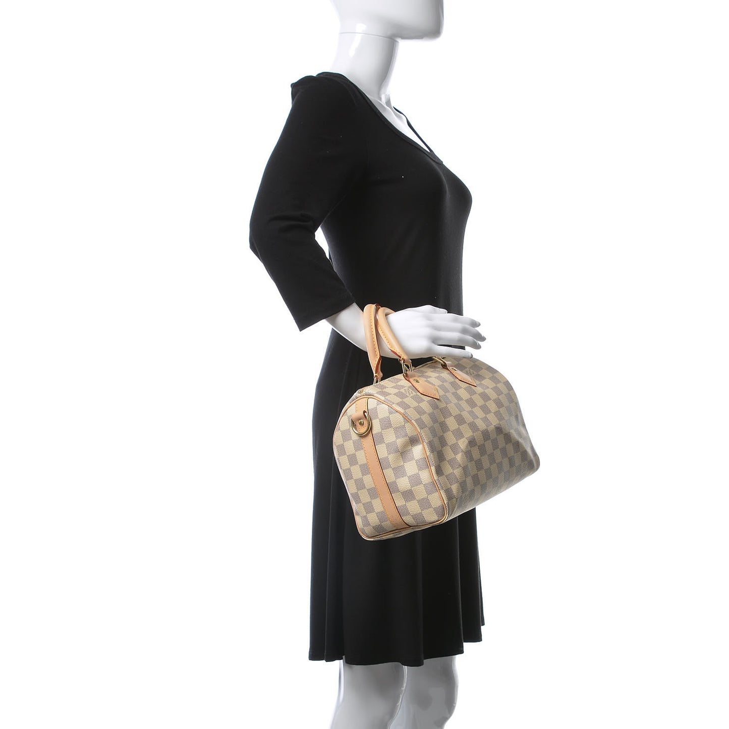 Damier Azur Speedy Bandouliere 25
