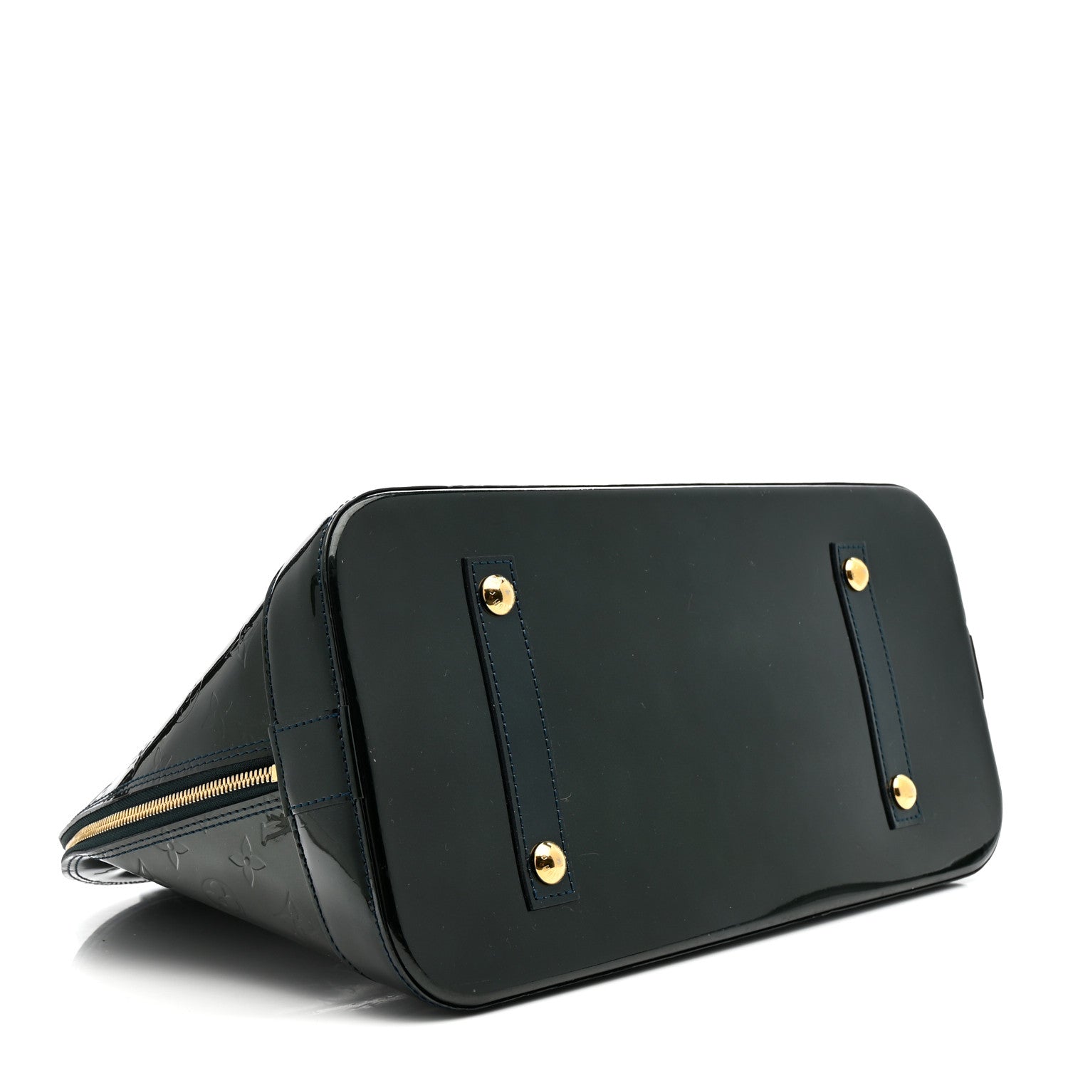 Louis Vuitton Vernis Alma GM Blue Nuit 4 of 12