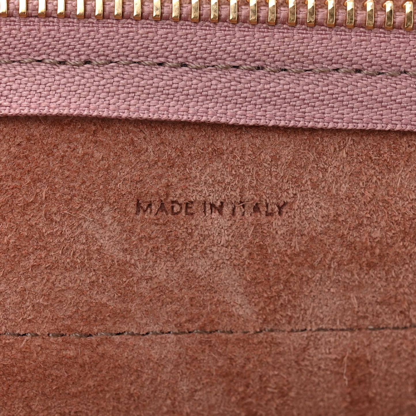 Grained Calfskin Nano Belt Bag Antique Rose