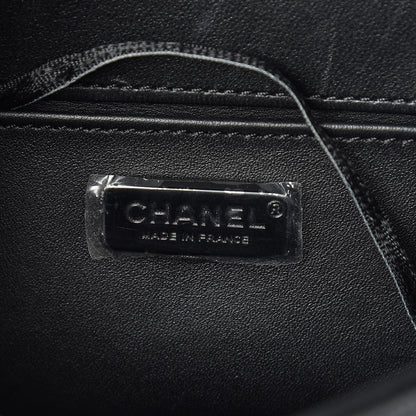 Chanel Lambskin Satin LED Metal Small Boy Flap Black 7 of 19