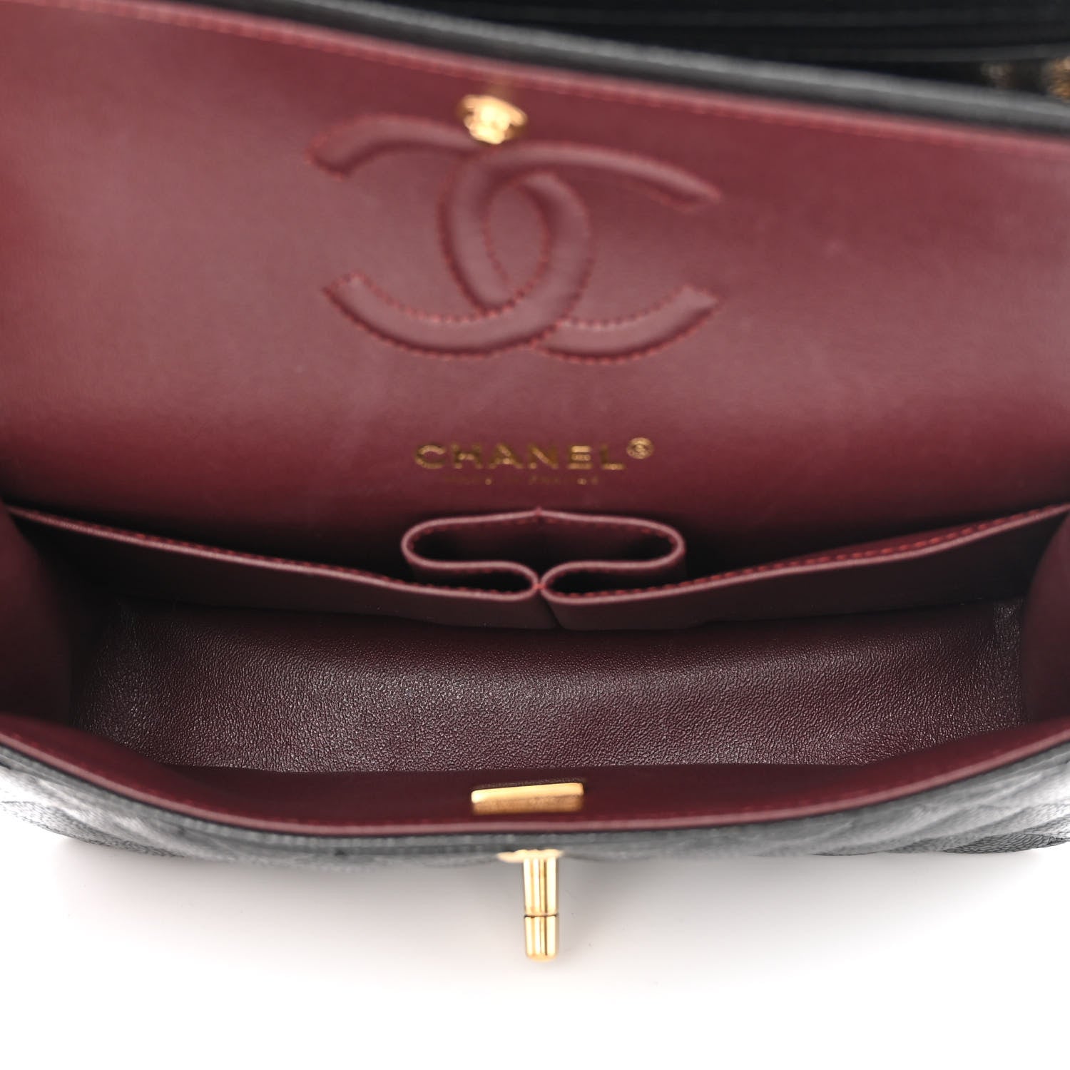 Chanel Caviar Quilted Small Double Flap Black 5 of 11