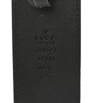 Gucci Calfskin Double G 40mm Belt 90 36 Black 3 of 5