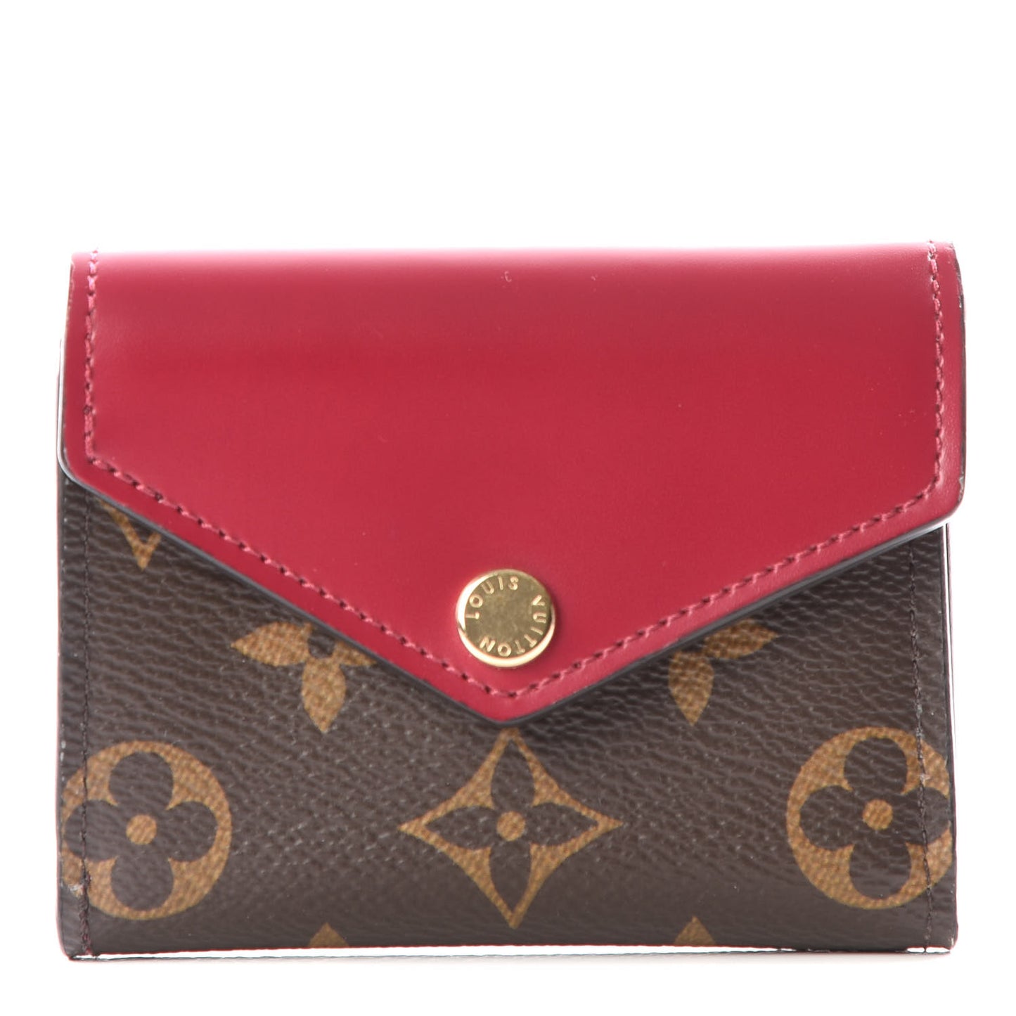 Monogram Zoe Wallet Fuchsia