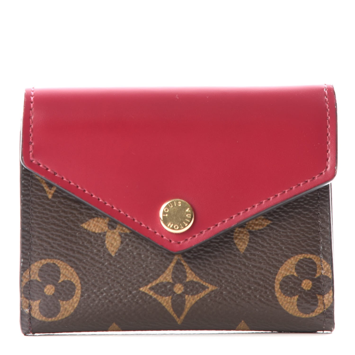 Louis Vuitton Monogram Zoe Wallet Fuchsia 1 of 8