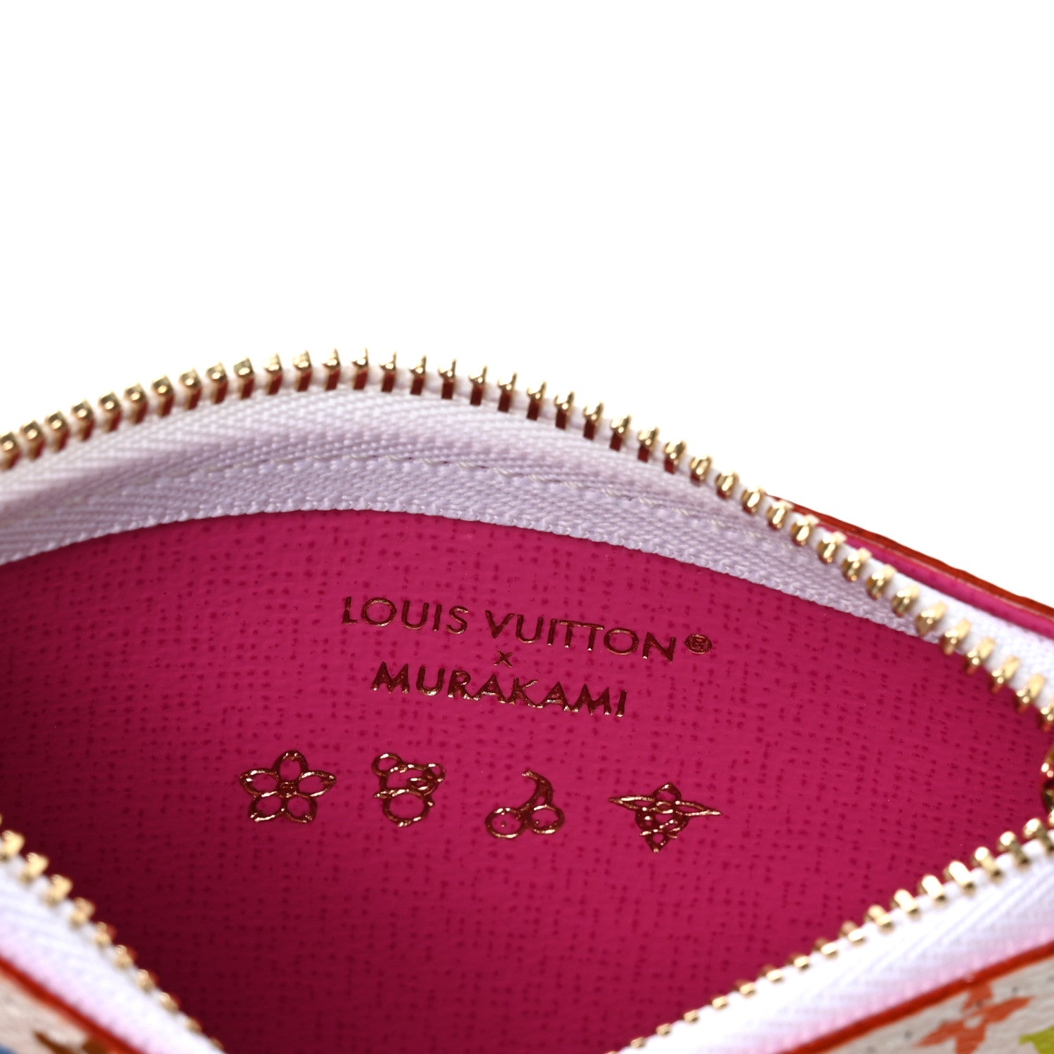 Louis Vuitton LV X TM Monogram Multicolor Key Pouch White 6 of 7