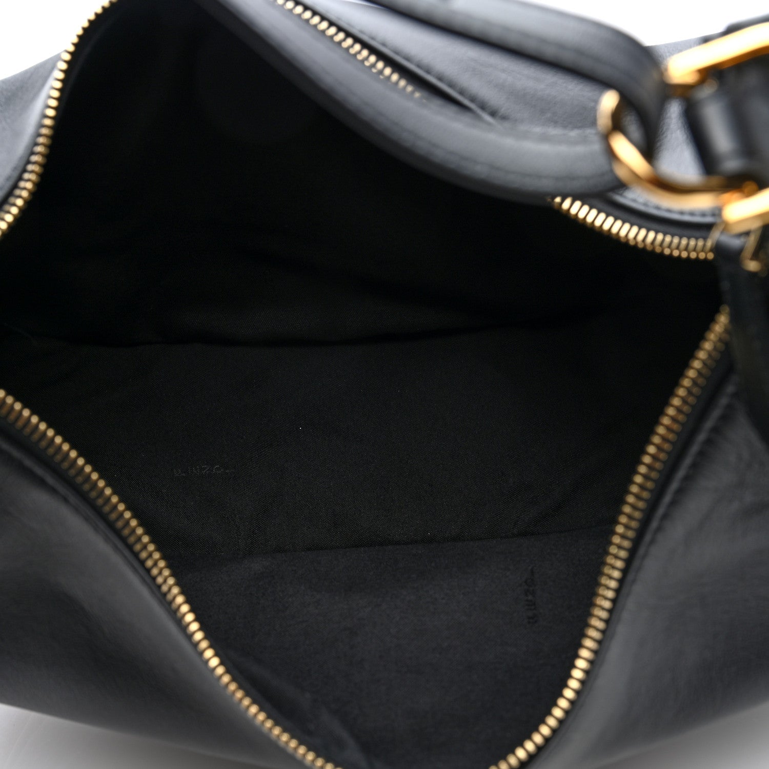 Fendi Vitello Grace Matte Medium Fendigraphy Hobo Bag Black 5 of 10