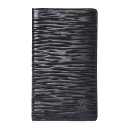 Louis Vuitton Epi Checkbook Cover Black 1 of 7