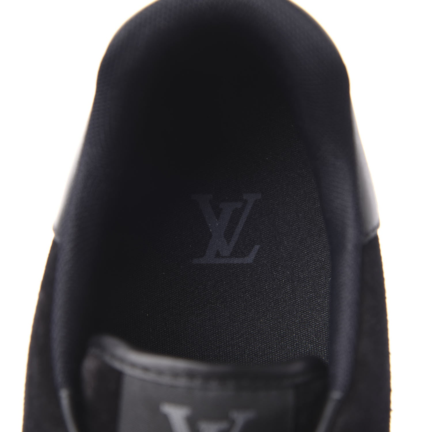 Louis Vuitton Suede Uniform Sneakers 9.5 Black 8 of 9