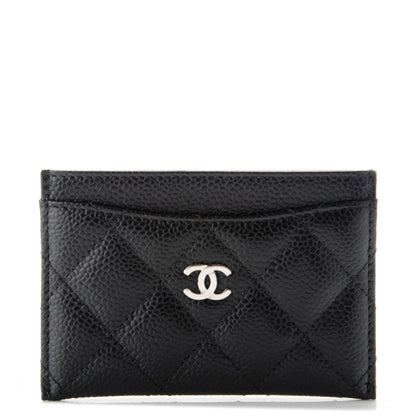 Chanel Caviar Quilted Card Holder Black 1 of 8