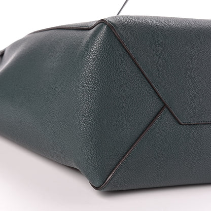 Celine Soft Grained Calfskin Small Belt Cabas Phantom Amazone 13 of 15