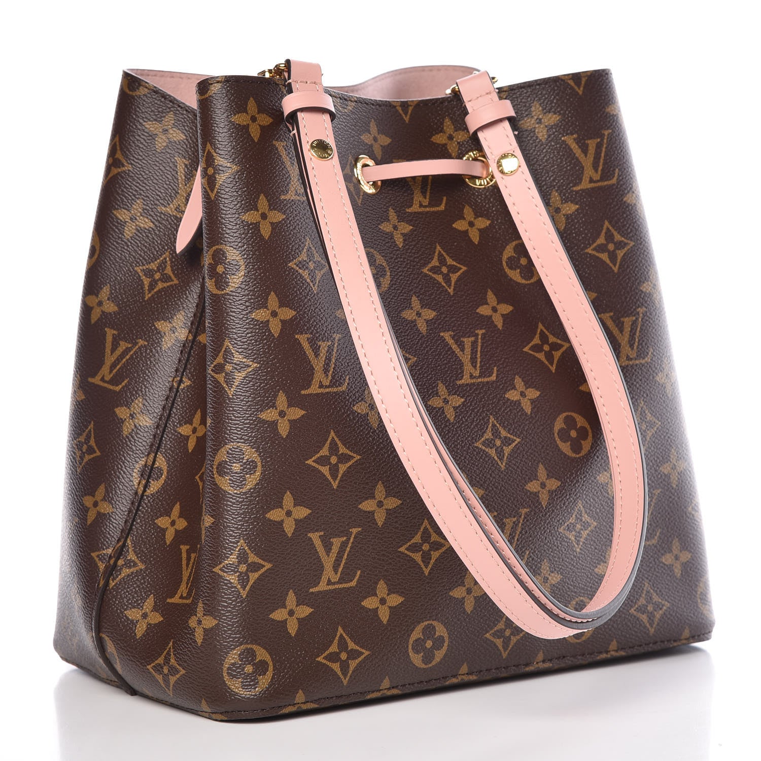Louis Vuitton Monogram Neonoe MM Rose Poudre 3 of 10