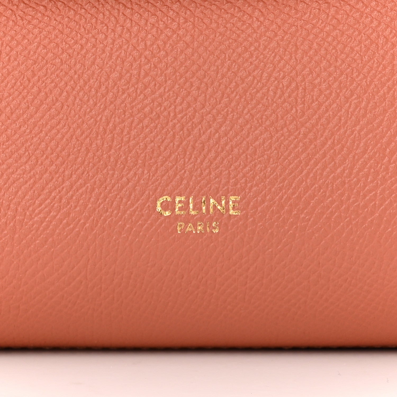 Celine Grained Calfskin Pico Belt Bag Lychee 6 of 10