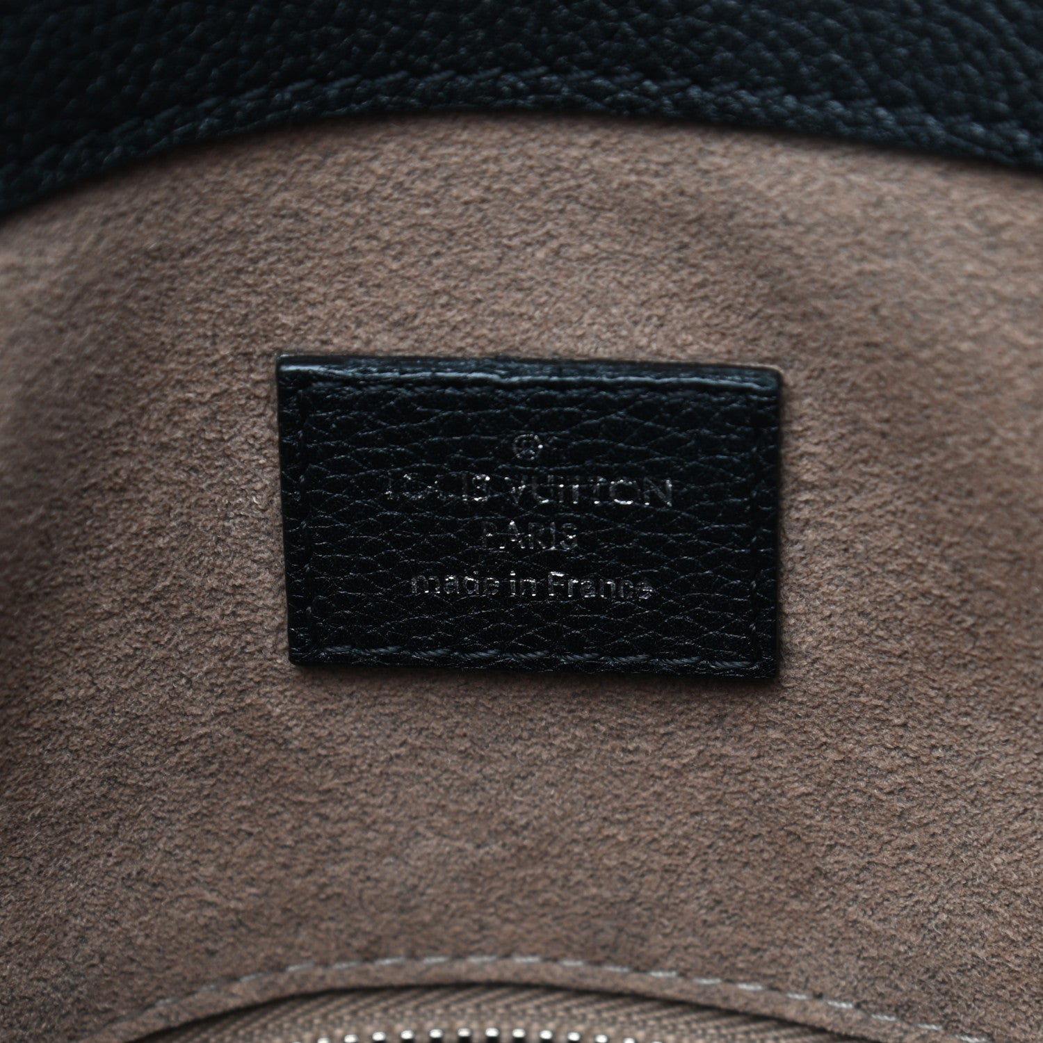 Louis Vuitton Mahina Babylone PM Black 6 of 9
