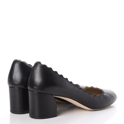 Chloe Nappa Lauren Pumps 38.5 Black 4 of 22