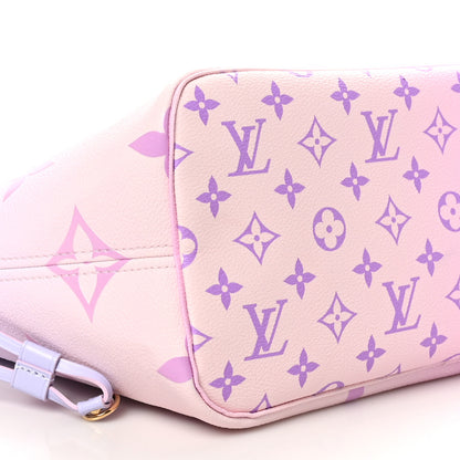 Louis Vuitton Monogram Giant Spring In The City Neverfull MM Sunrise Pastel 9 of 10