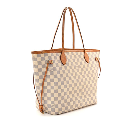 Louis Vuitton Damier Azur Neverfull MM 3 of 11