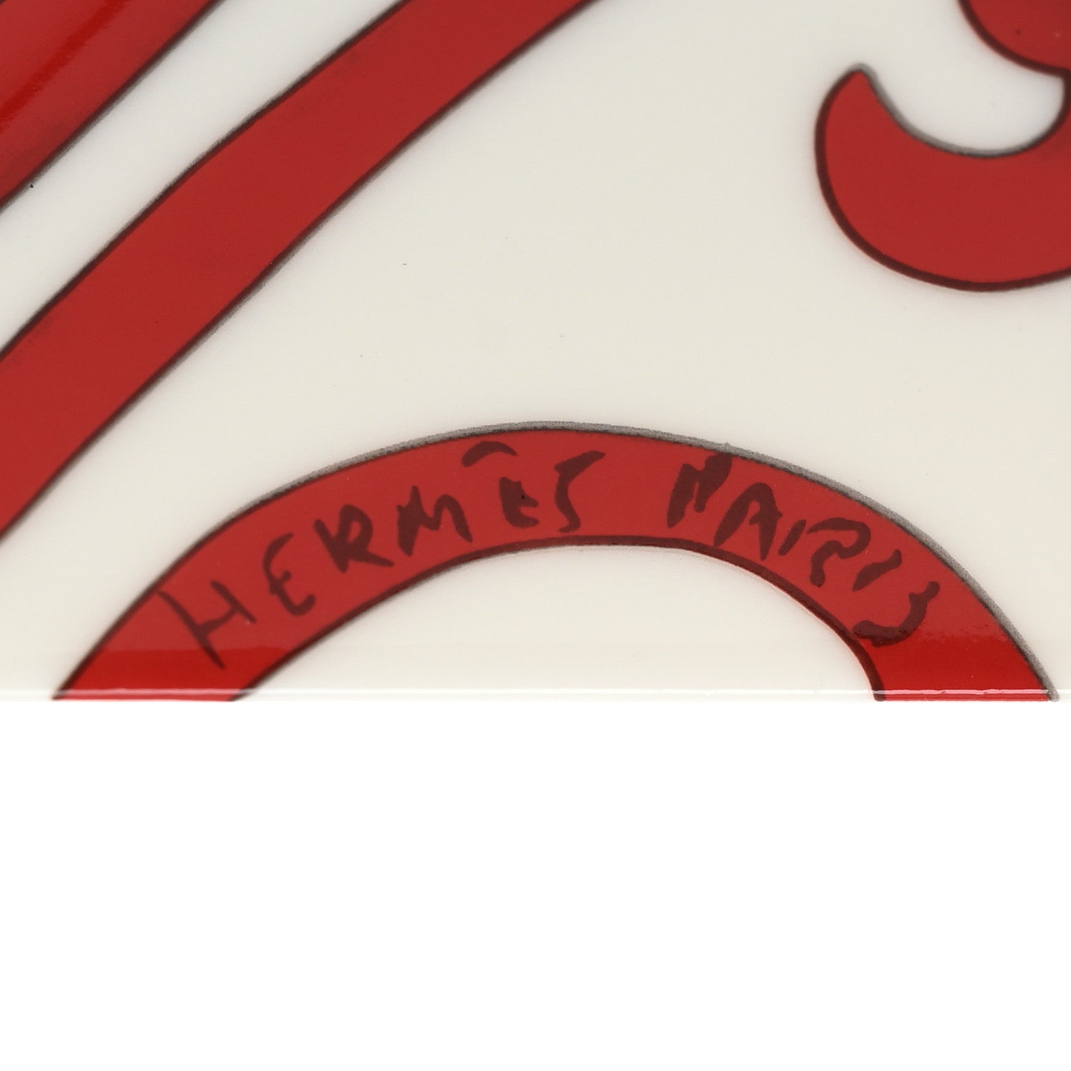 Hermes Porcelain Balcon du Guadalquivir Square Plate 5 of 8