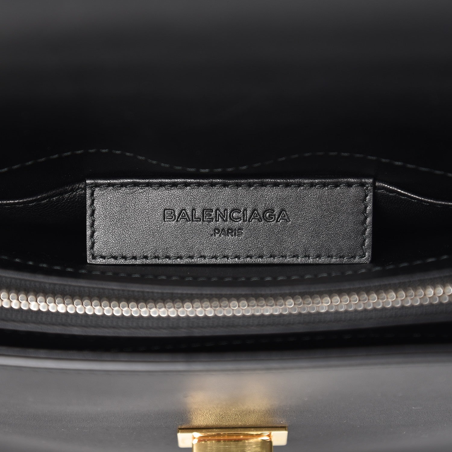 Balenciaga Veau Le Dix S New Cartable Briefcase Black 6 of 10