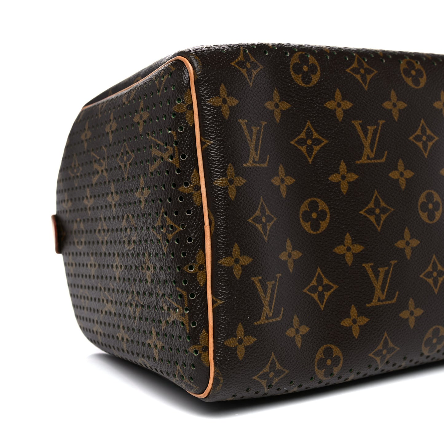 Monogram Perforated Speedy 30 Green