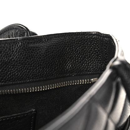 Chanel Caviar Quilted Medallion Tote Black 14 of 20