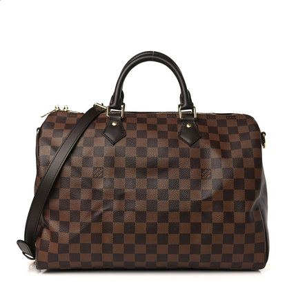 Louis Vuitton Damier Ebene Speedy Bandouliere 35 1 of 9