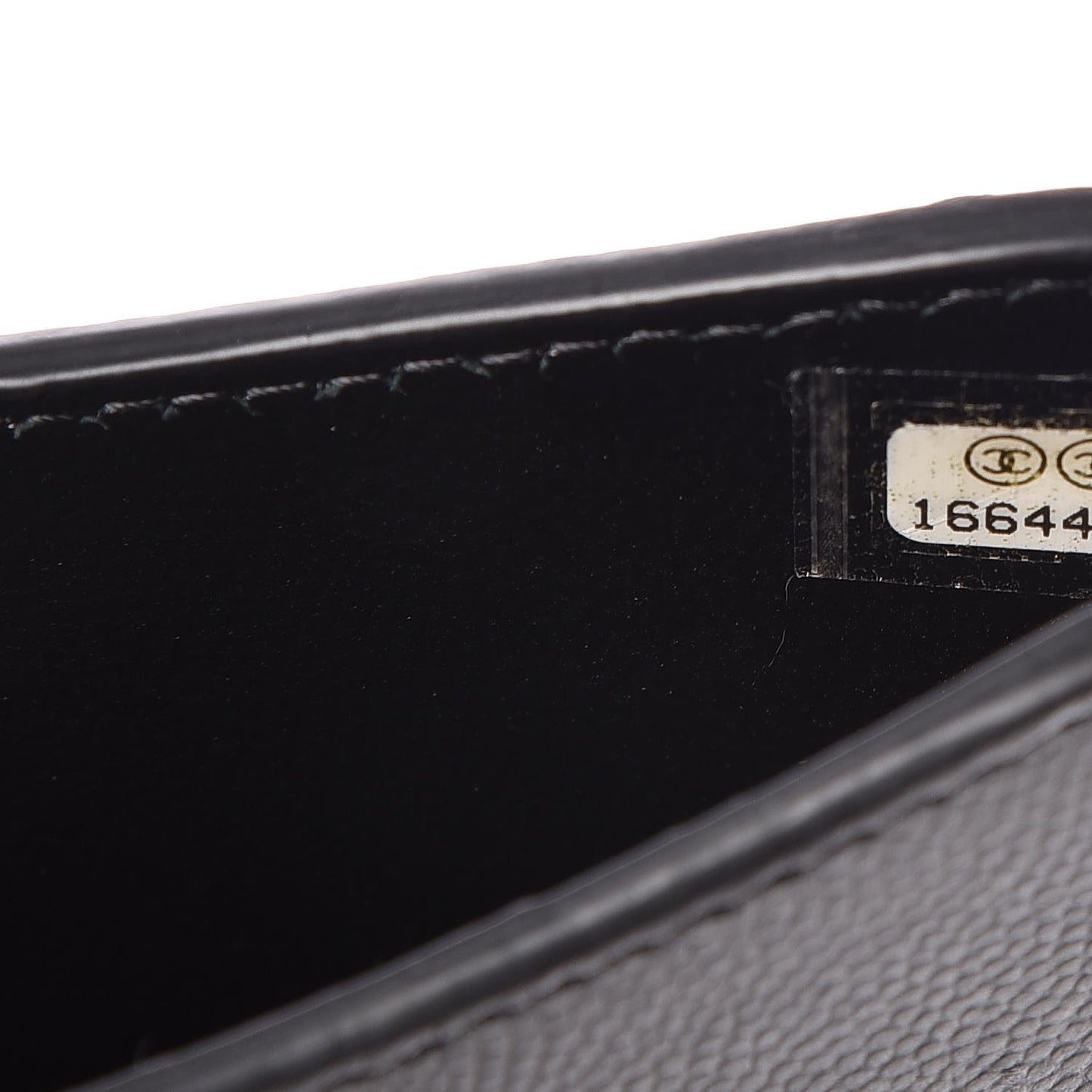 Caviar iPad Case Crossbody Black