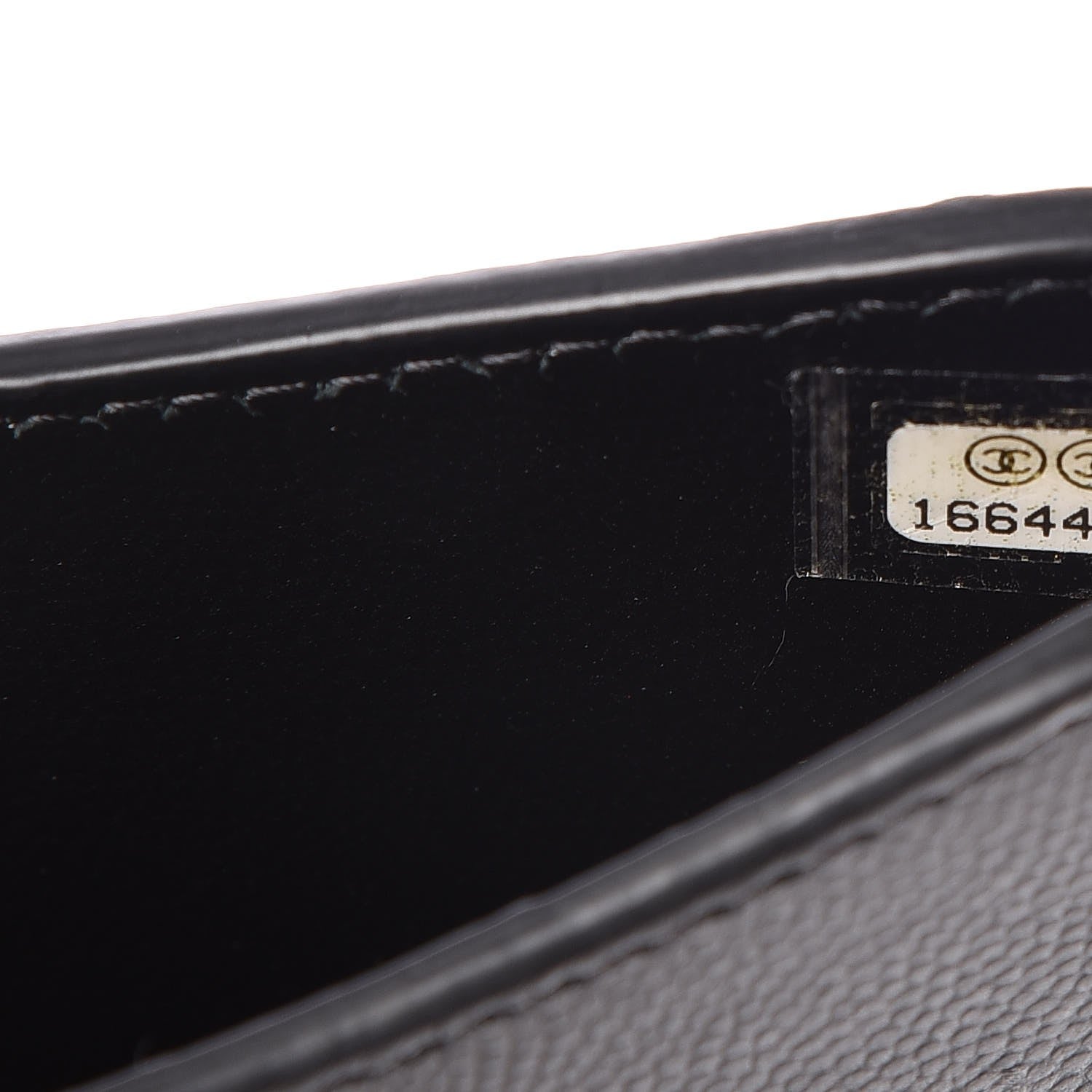 Chanel Caviar iPad Case Crossbody Black 9 of 10