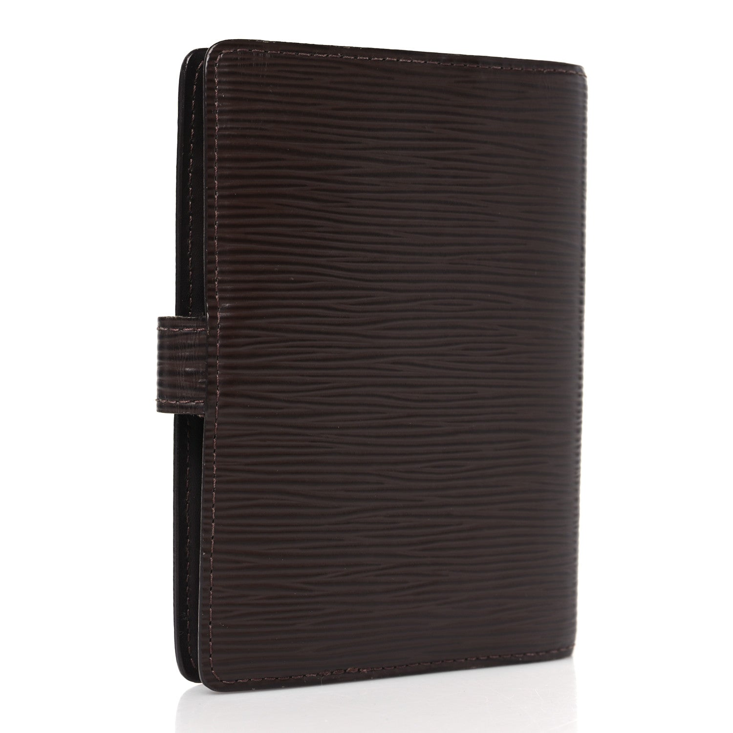 Louis Vuitton Epi Small Ring Agenda Cover Moka 3 of 10