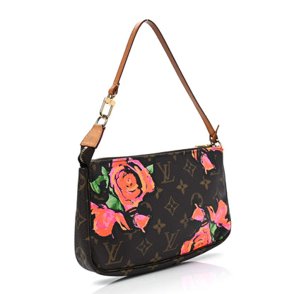 Louis Vuitton Monogram Roses Pochette Accessories 3 of 9