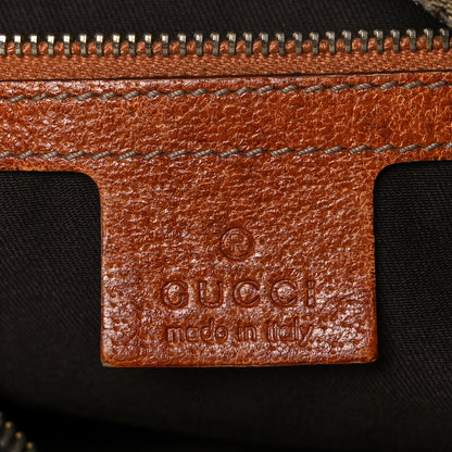 Gucci Monogram Medium Horsebit Chain Hobo Light Brown 5 of 8