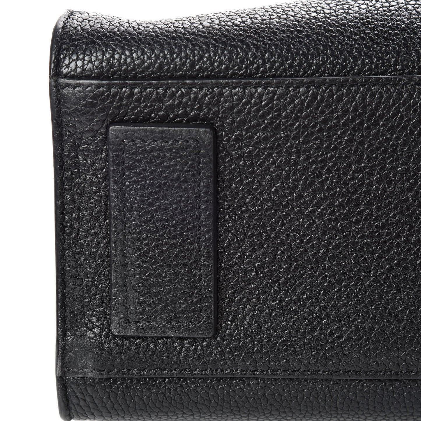 Grained Calfskin Baby Sac De Jour Souple Black