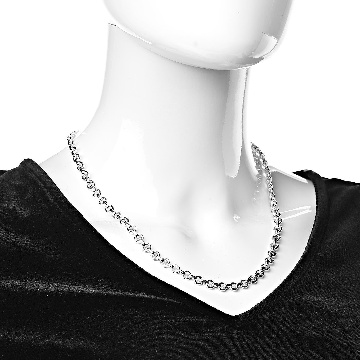 Tiffany Sterling Silver Chain Necklace 2 of 5