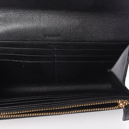Saint Laurent Chevre Belle De Jour Flap Wallet Black 4 of 5