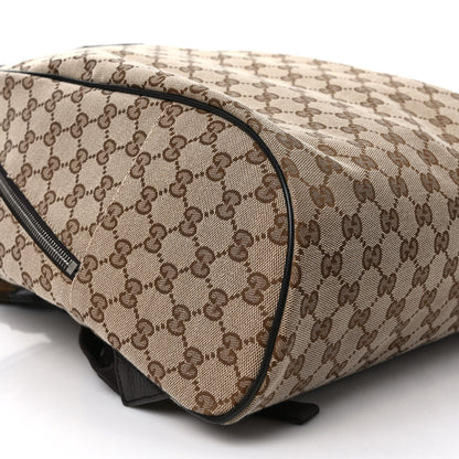 Gucci Monogram Travel Backpack Dark Brown 7 of 8