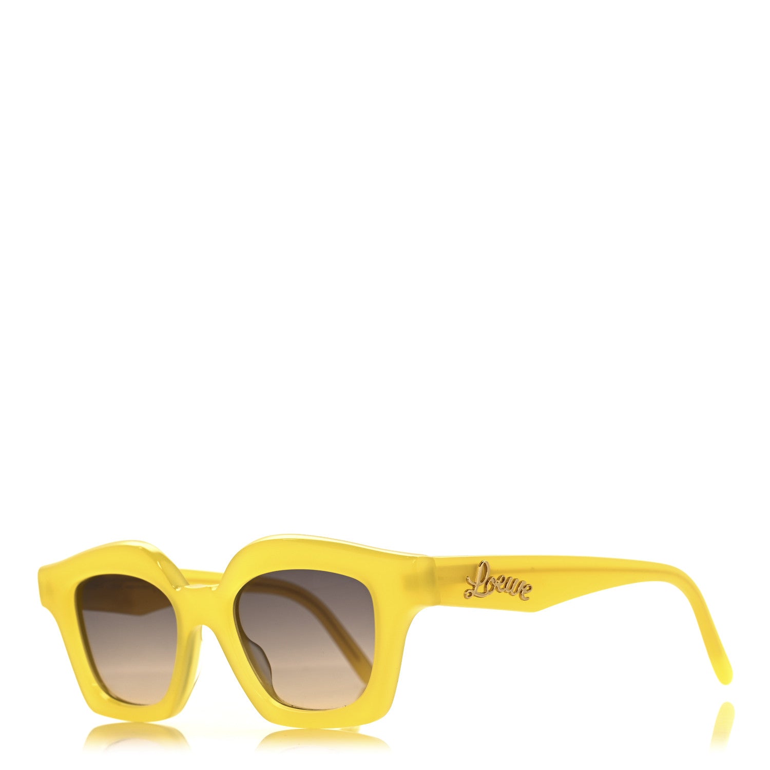 Loewe Acetate Sunglasses LW40078I Yellow 1 of 7
