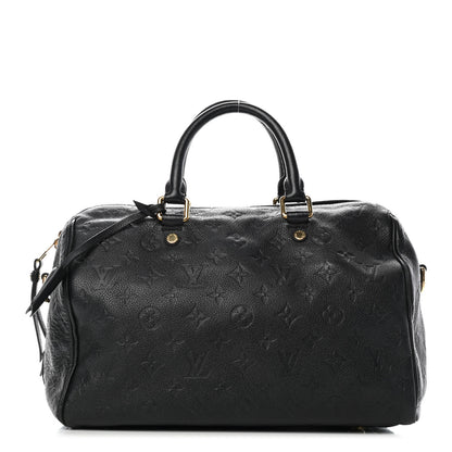 Louis Vuitton Empreinte Speedy Bandouliere 30 Black 1 of 6