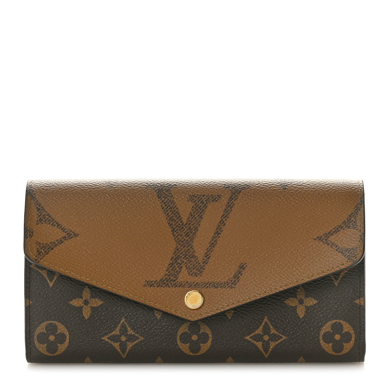 Louis Vuitton Reverse Monogram Giant Sarah Wallet 1 of 8