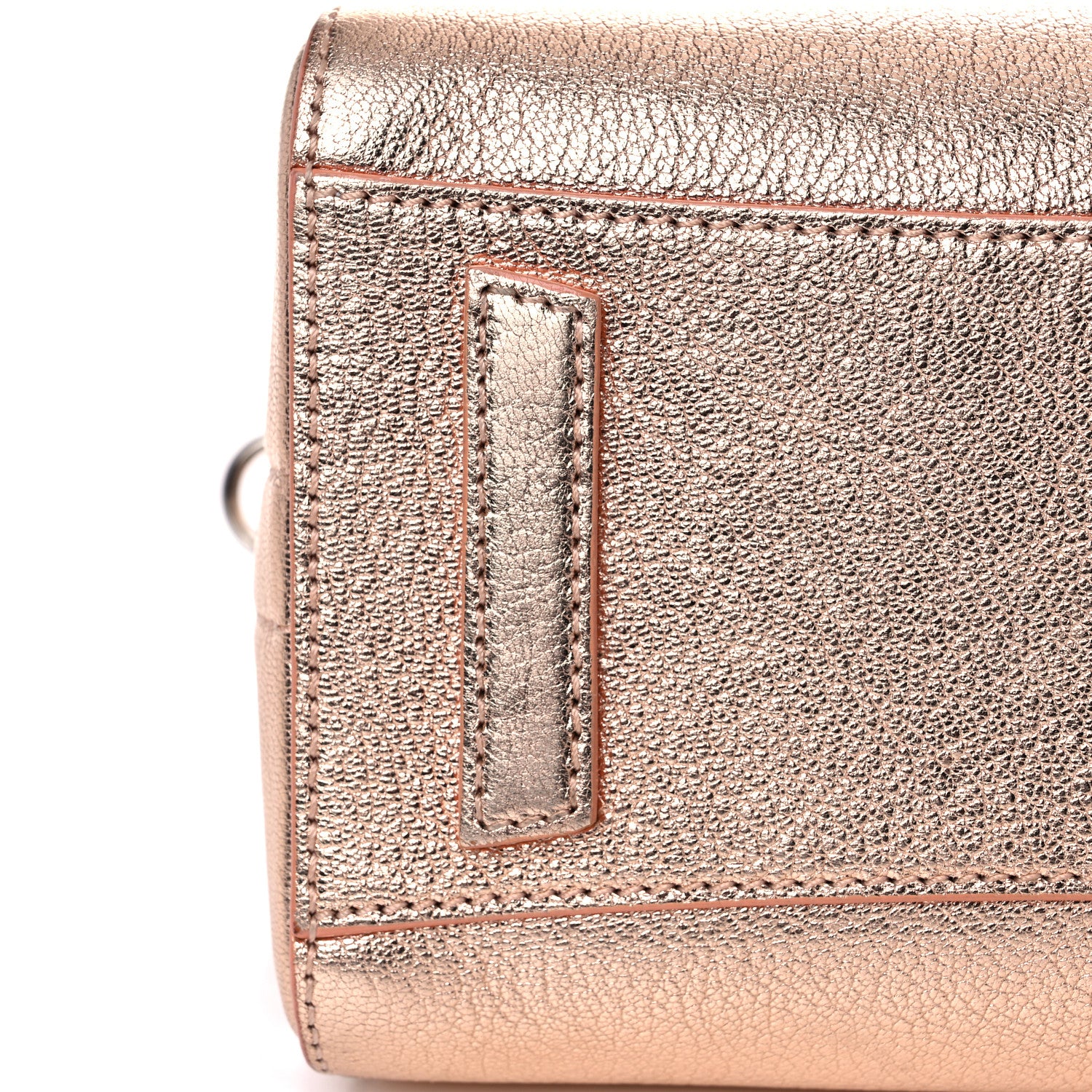 Givenchy Metallic Sugar Goatskin Mini Antigona Light Pink 15 of 21
