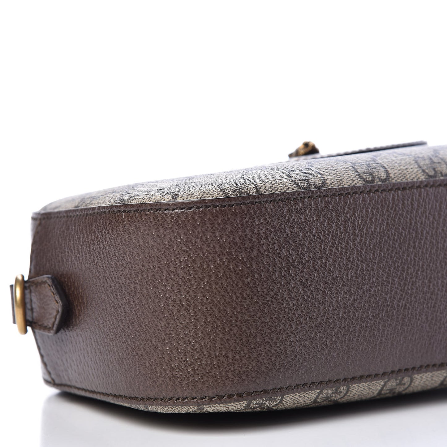 GG Supreme Monogram Web Neo Vintage Shoulder Bag Beige New Acero Crop
