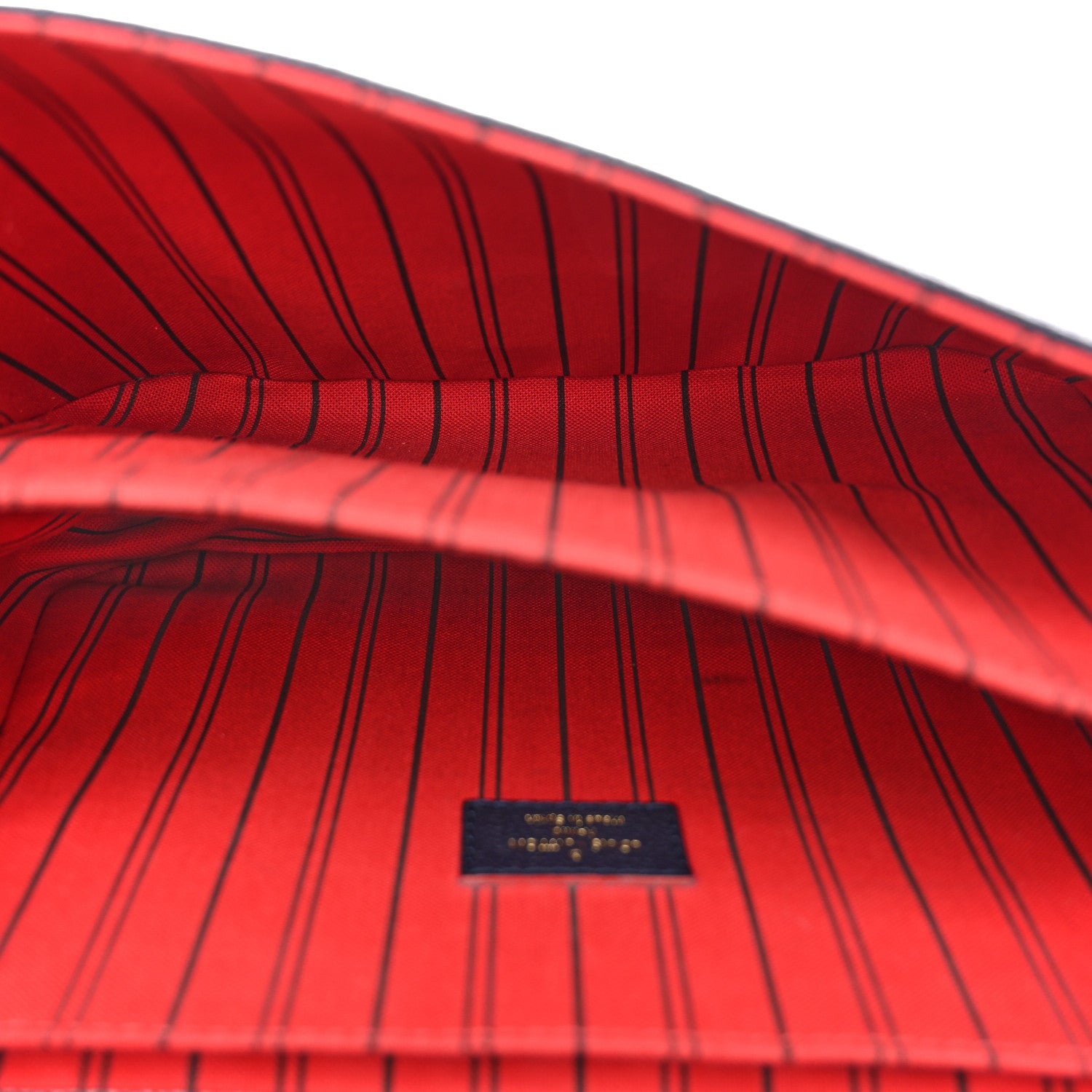 Louis Vuitton Empreinte Pochette Metis Marine Rouge 5 of 17